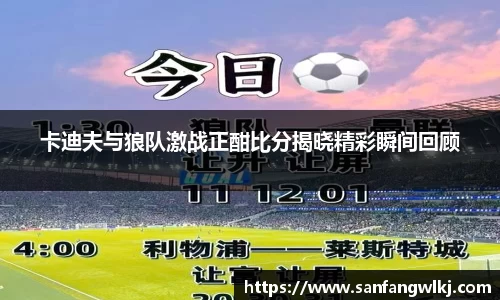 卡迪夫与狼队激战正酣比分揭晓精彩瞬间回顾